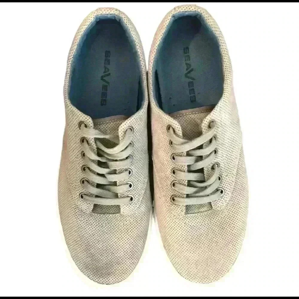 SeaVees Tan, Suede, “Hermosa Sneaker”, Size 10.5